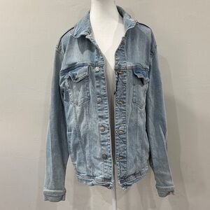 Zara Classic Light Blue Jean Jacket
